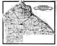 Pike County Outline Map, Pike County 1899